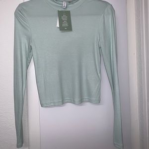 Ribbed long sleeve